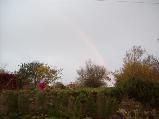 Jean off to find the end of the rainbow